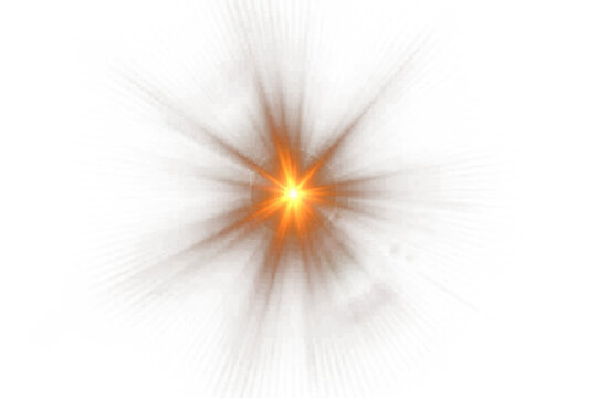 Bright Lens Flare PNG Overlay – Realistic Light Burst Effect, Sun Flare Glow, Transparent Background Lighting Overlay for Photo Editing & Design - Powered by Adobe