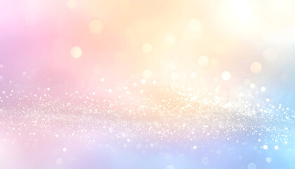 A dreamy pastel background with soft bokeh lights and gentle gradients, creating a calm and elegant atmosphere perfect for designs that need a light and enchanting mood.