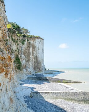 steep coast in ault france
