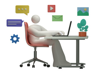 Digital productivity, online collaboration, modern work tools