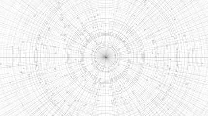 Obraz premium Abstract Geometric Digital Data Stream: A mesmerizing visual representing the intricate web of digital information and interconnected pathways within a futuristic digital realm. 