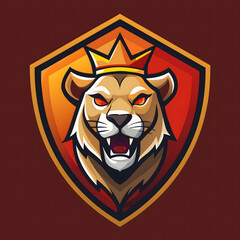 tiger head vector illustration