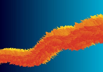 colorful feathers on a white background