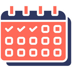 Fototapeta premium Calendar Icon