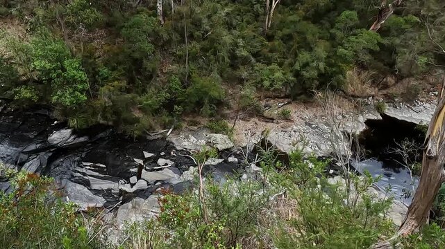 Sheoak Falls and Swallow Cave - Scenic Waterfall and Limestone Cave in Great Otway National Park, Victoria, Australia