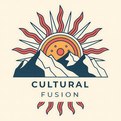 vector illustration of an abstract summer background