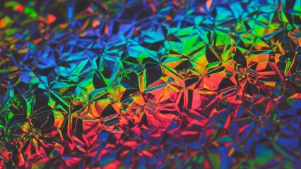 Bright colorful abstract background with bubble patterns and festive confetti texture