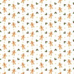 Christmas seamless background 