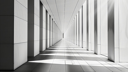 Minimalist Architectural Tunnel