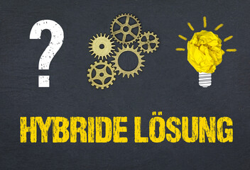 Obraz premium Hybride Lösung 