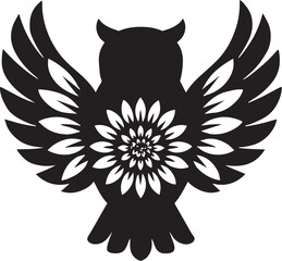 Sunflower Owl Crest Sacred Wings.eps