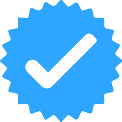 blue tick png  transparent blue tick icon