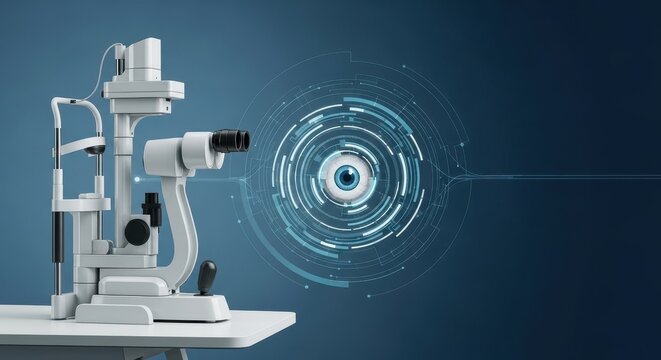 Advanced ophthalmic examination equipment with digital eye diagnostic technology