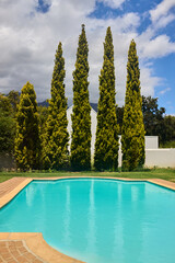 swimming pool in the summer South Africa