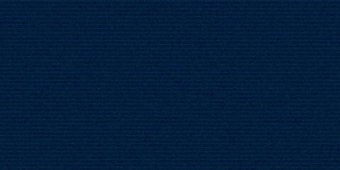 Navy blue cotton fabric pattern close up as background. Denim blue grunge textured seamless pattern. Dark navy blue denim jeans.