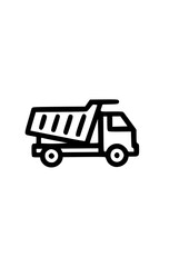 vector illustration of a truck