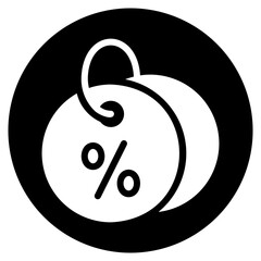 price tag glyph icon