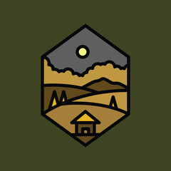 Sweet home graphic illustration vector art t-shirt design