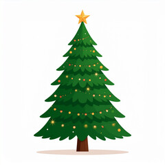 christmas tree isolated