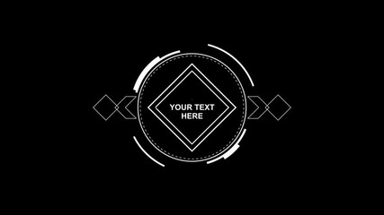 Minimalist Line Shapes Opener Overlay