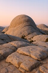 Blue cathedral of jagged ice pinnacles