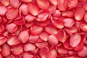 Beautiful Close-up of Delicate Pink Rose Petals on Soft Background