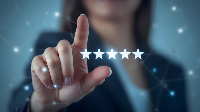 Elevating Customer Experiences Rating the Service with Five Stars for Exceptional Quality Hereafter.
