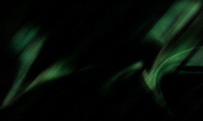 Abstract green light dark background texture wallpaper art