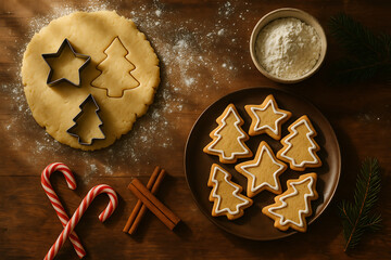 christmas gingerbread cookies