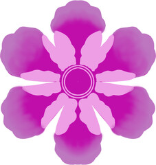 Pink Floral Pattern – Korean Traditional Flower Design