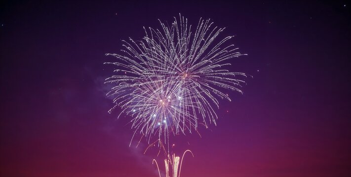 Vibrant Firework Background for Celebration and Festive Events