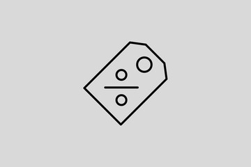Isolated  sale illustration in line style design. Vector illustration.