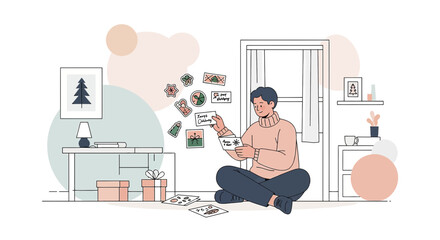 Crafting heartfelt holiday greetings: A season of connection through personalized christmas cards