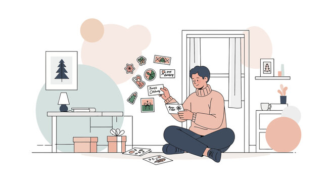 Crafting heartfelt holiday greetings: A season of connection through personalized christmas cards