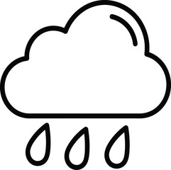 vector cloud icon