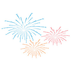 Obraz premium New Year Firework