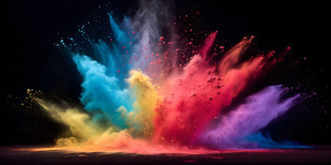 water fountain in the night