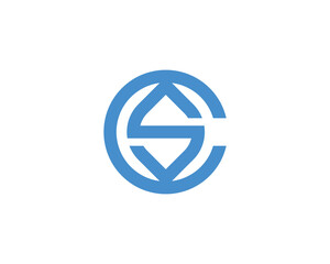 CS SC logo design.