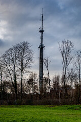 Funk und Sendemast in der N&auml;he