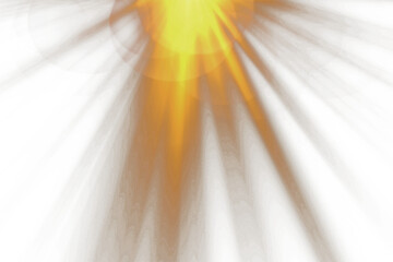 Sunlight Spark PNG Overlay – Lens Flare Glow Burst, Radiant Light Effect for Photo Editing, Video Effects & Creative Graphics