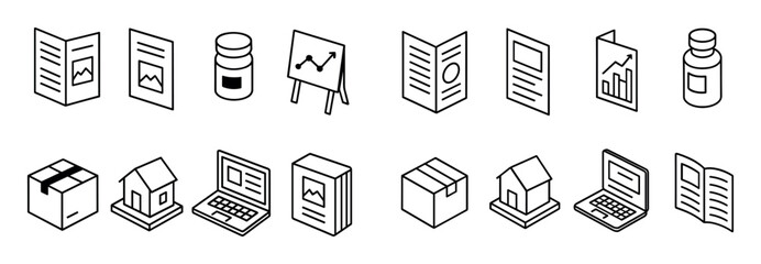 Industrial Marketing Icons