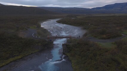 waterfall on the river
