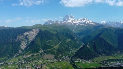 Fototapeta premium mountain landscape with mountains