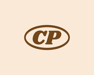 CP logo design. CP