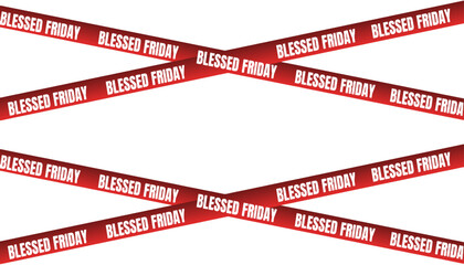 red ribbon for your text