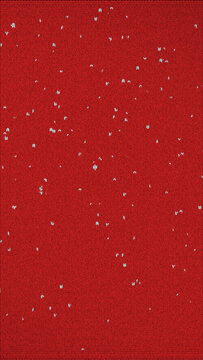 Christmas Knit Sweater Snow Falling Loop Vertical Background Animation