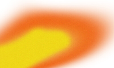 Warm yellow to orange gradient with grain texture on transparent background

