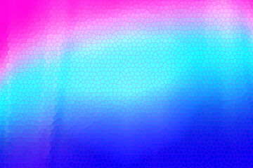 Abstract. Gradient. Vibrant. A bright abstract background with a colorful mosaic texture and a pink to blue gradient, ideal for a fun social media post, a creative website, or a modern design.