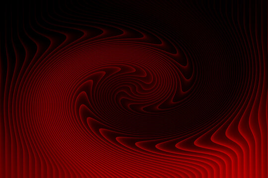 Abstract. Red. Dynamic. A powerful abstract background with a swirling red vortex on black, creating a dynamic sense of motion for a dramatic design, a sci-fi concept, or a powerful presentation.