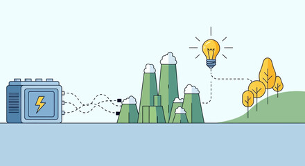 Modern abstract banner design with flowing lines and dynamic shapes